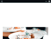Tablet Screenshot of catering-kvatric.hr